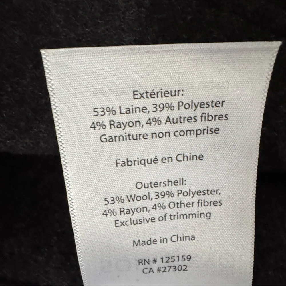 Soia & Kyo Wool Belted Wrap Coat - Picture 11 of 11